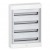 Coffret 24 modules 4 rangées saillie