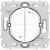 Interrupteur 2 boutons pour volet roulant - fix. par vis 