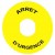 Etiquette-Ø 22-Ø 60 mm-ARRET D'URGENCE
